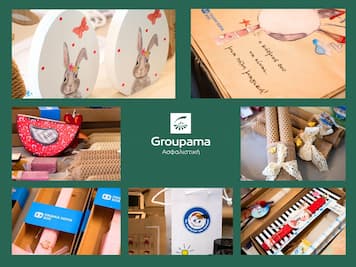 Πασχαλινό Bazaar με κοινωνικό αποτύπωμα στα γραφεία της Groupama Ασφαλιστικής